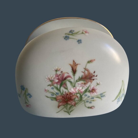 Cor Day Lily 1987 Vintage Napkin Letter Note Holder - Picture 1 of 7